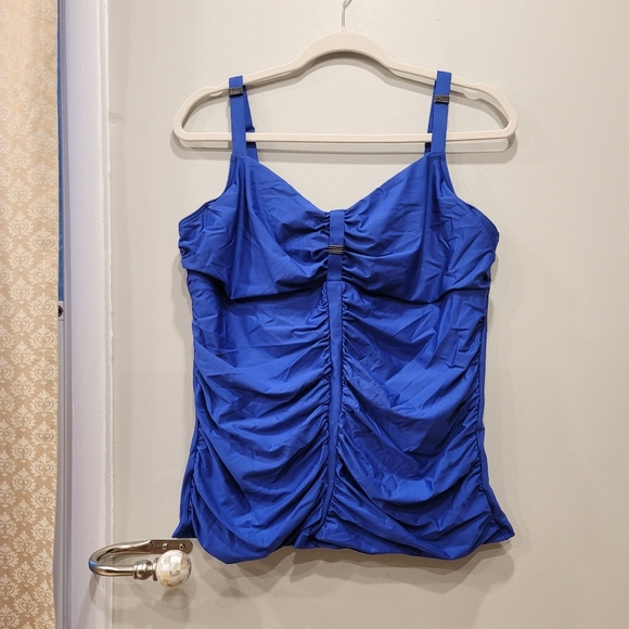 PrimaDonna Blue Cocktail Tankini - Sz 42C US/UK. - Picture 3 of 10